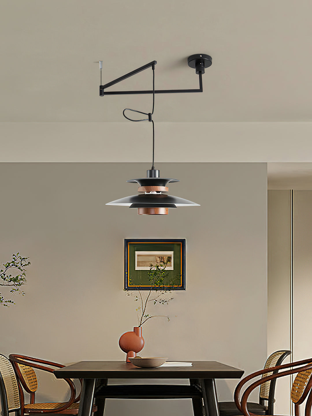 Mercero Swing Arm Pendant Lamp - Vakkerlight