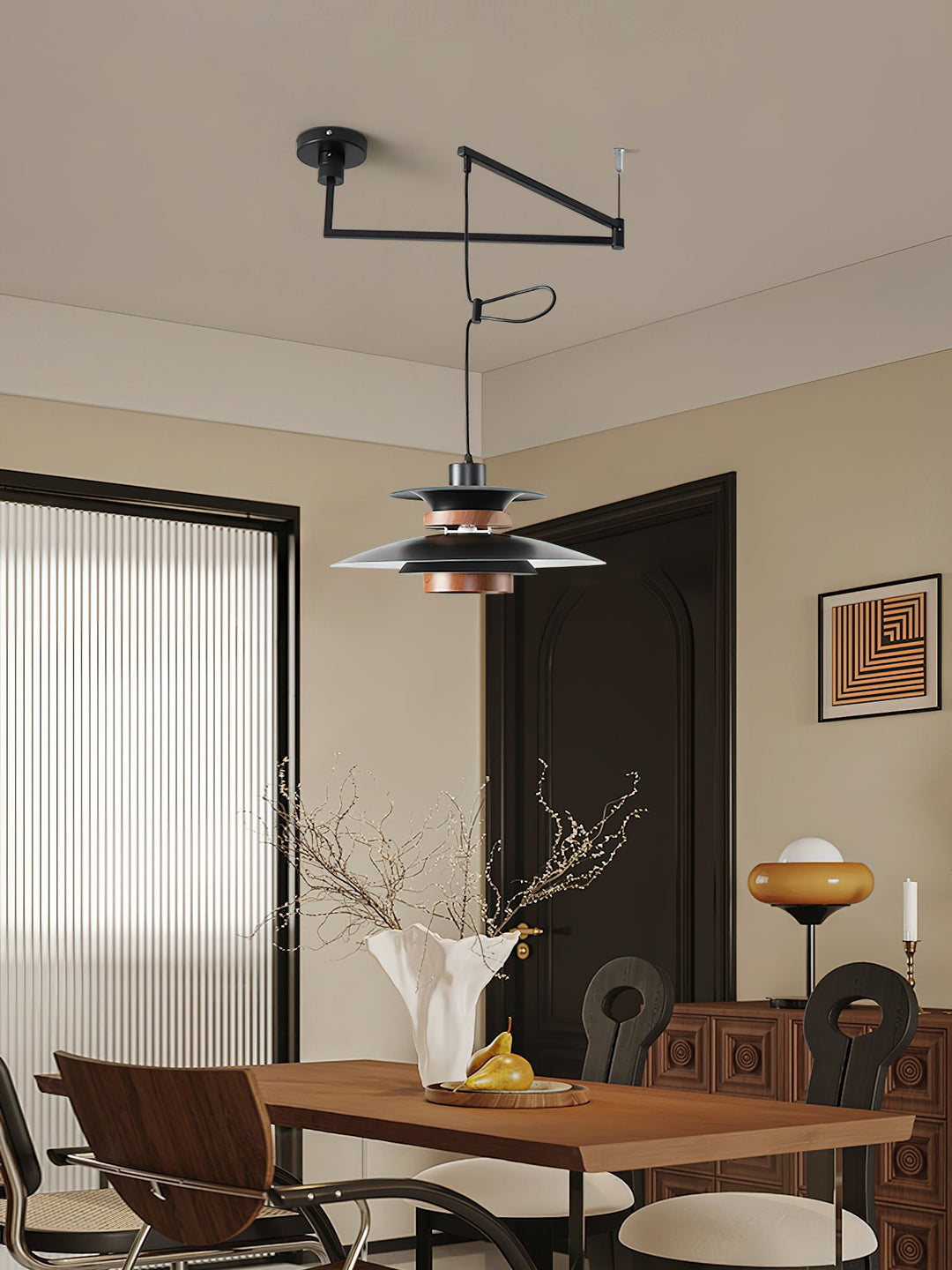 Mercero Swing Arm Pendant Lamp - Vakkerlight