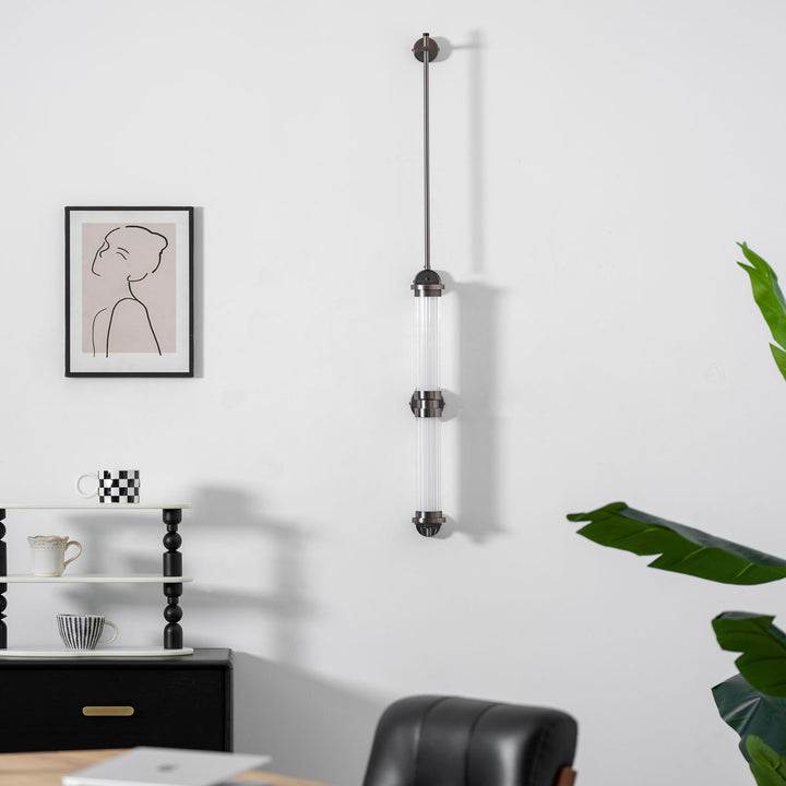 Meridian Vertical Wall Sconce - Vakkerlight