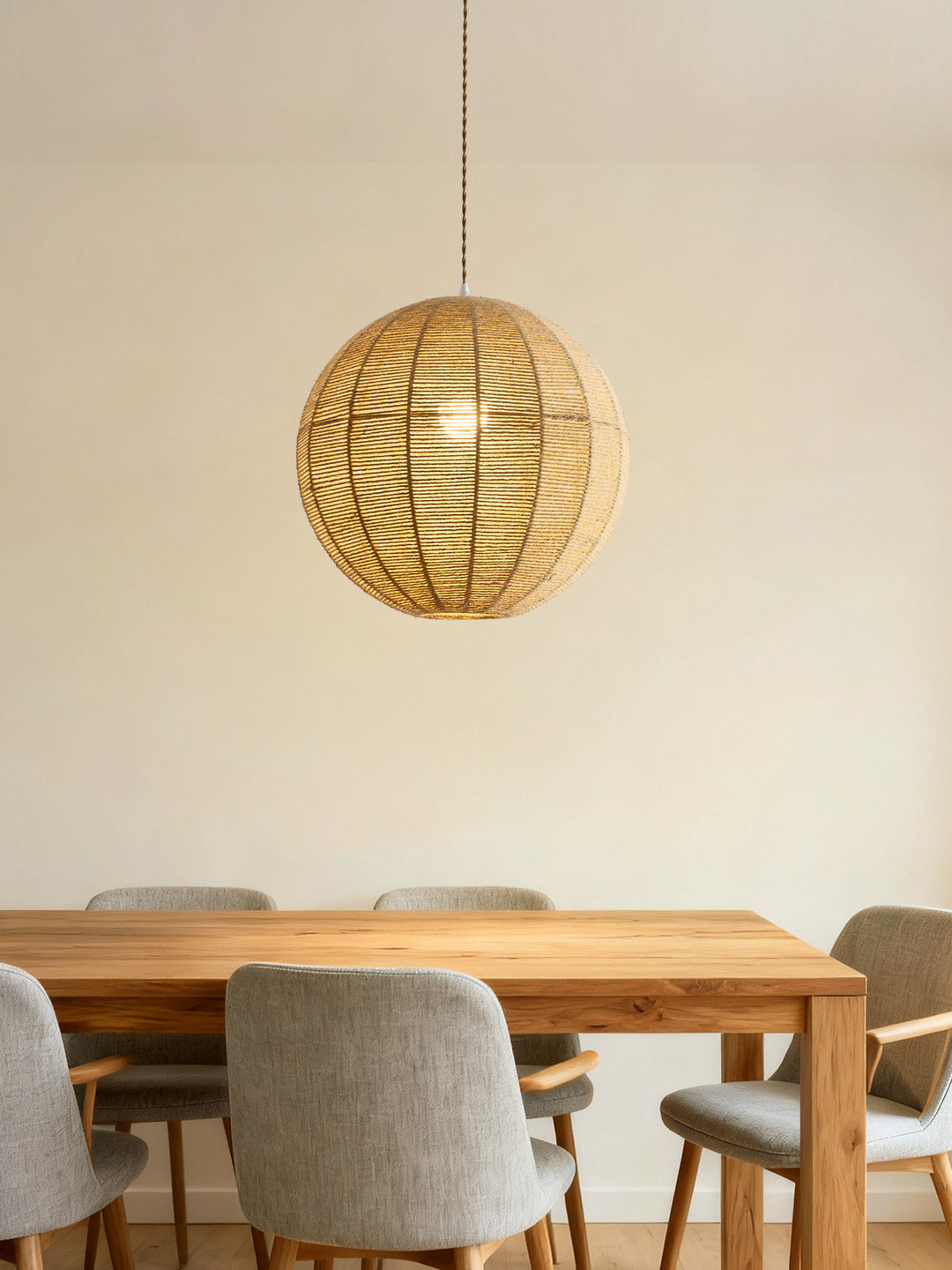 Meridian Rope Pendant Lamp