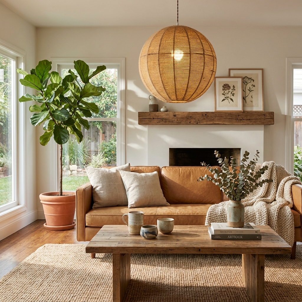 Meridian Rope Pendant Lamp