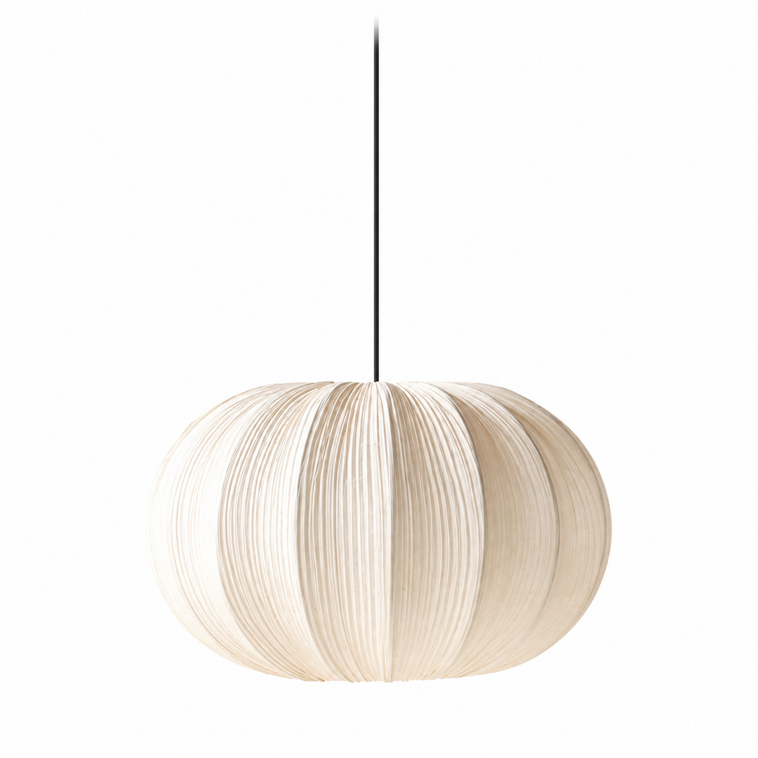 Meringue Pleated Fabric Pendant Lamp