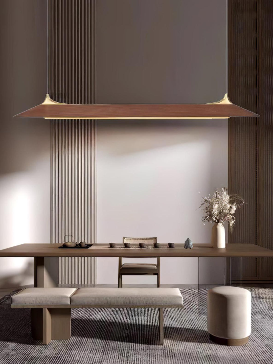 Mernoe Wooden Chandelier - Vakkerlight