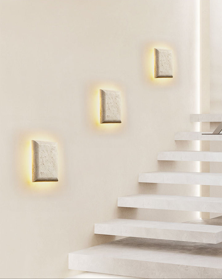 Mesa Glow Travertine Sconce - Vakkerlight
