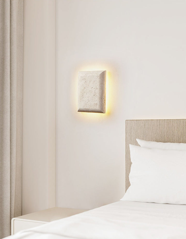Mesa Glow Travertine Sconce - Vakkerlight