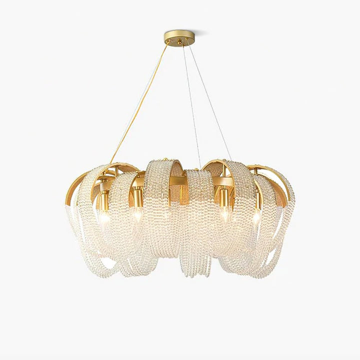 Mesh Crystal Chandelier - Vakkerlight