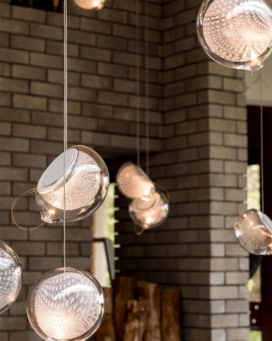 Mesh Glass Pendant Light - Vakkerlight