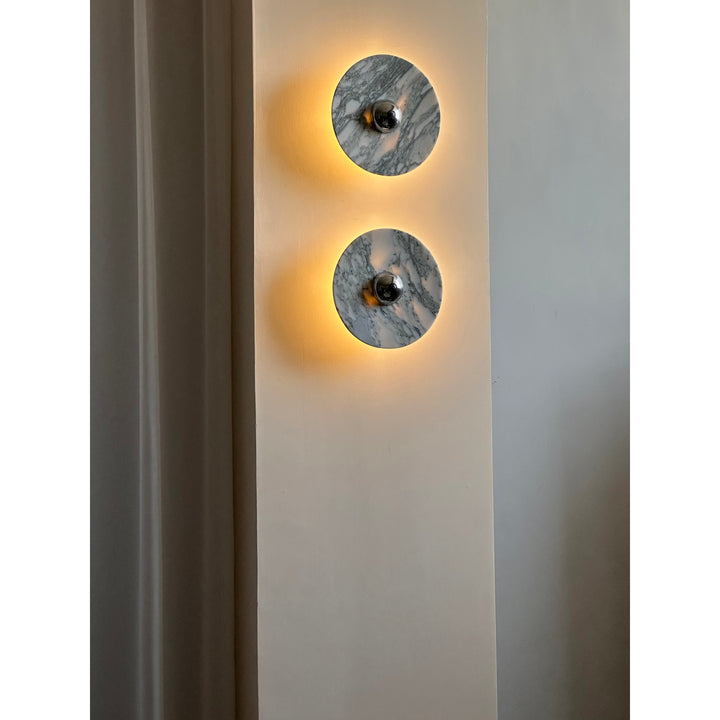 Messier Marble Rechargeable Wall Lamp