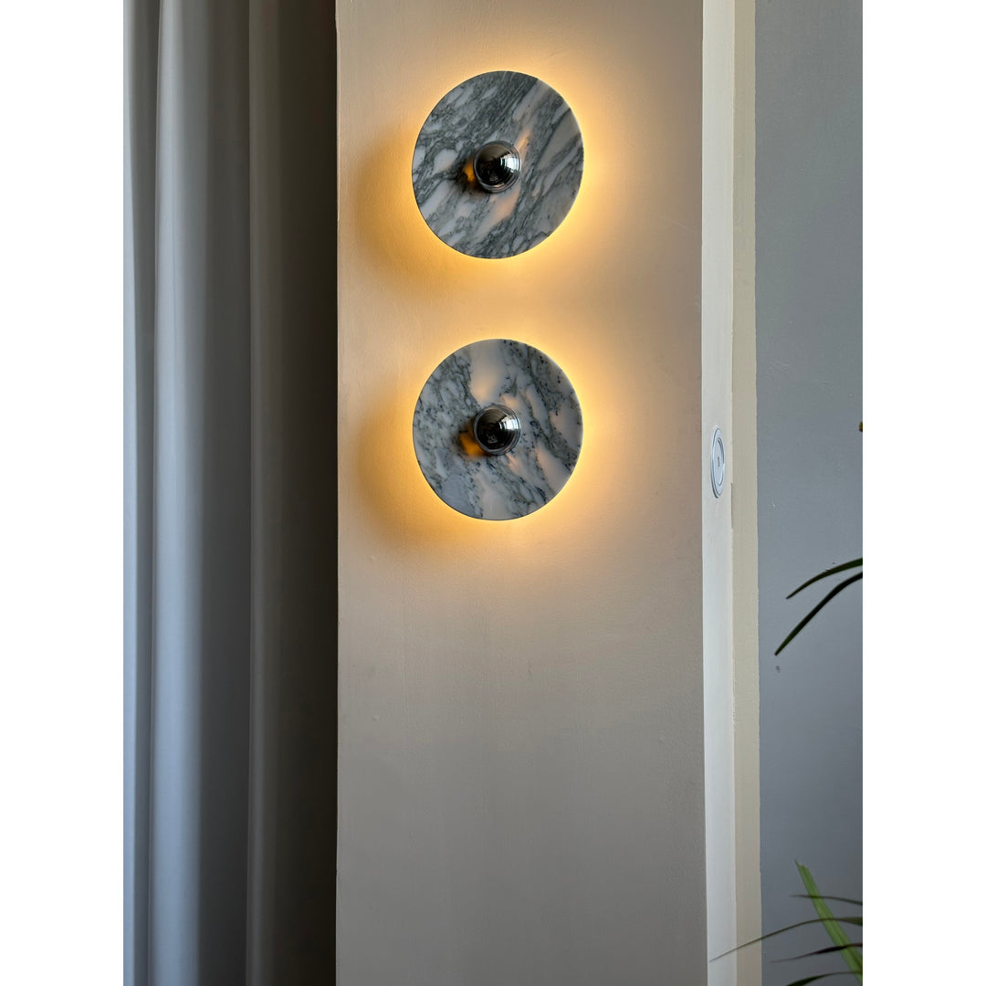 Messier Marble Rechargeable Wall Lamp