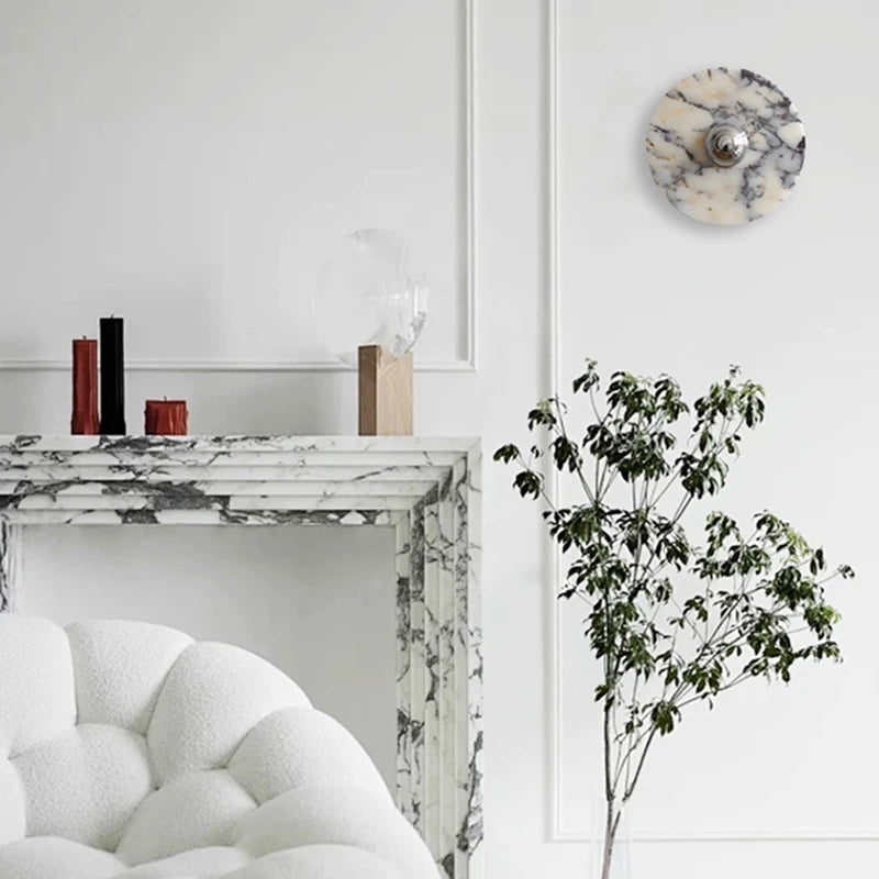 Messier Marble Wall Lamp