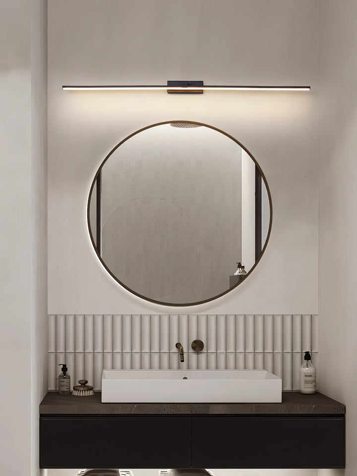 Metal Linear Mirror Wall Light - Vakkerlight