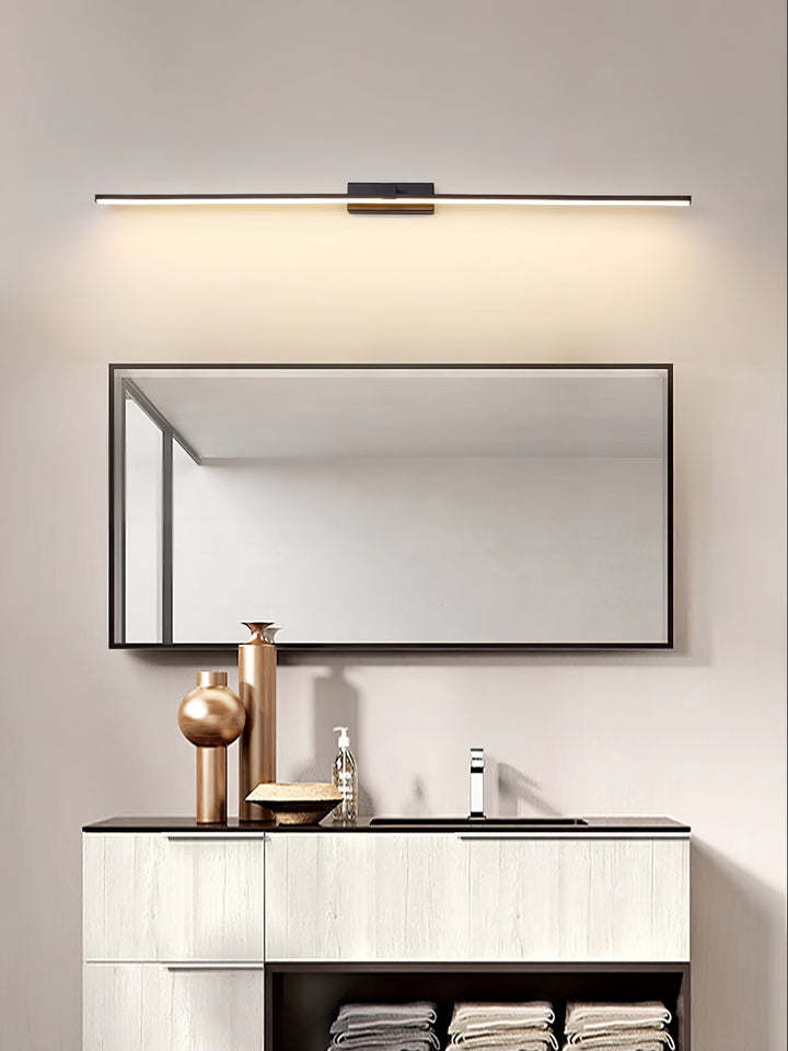 Metal Linear Mirror Wall Light - Vakkerlight