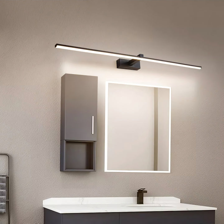 Metal Linear Mirror Wall Light - Vakkerlight