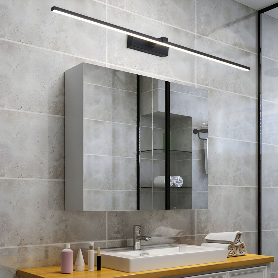 Metal Linear Mirror Wall Light - Vakkerlight