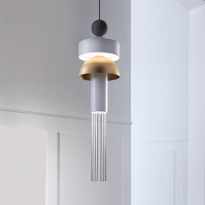 Metal Glass Pendant Light - Vakkerlight