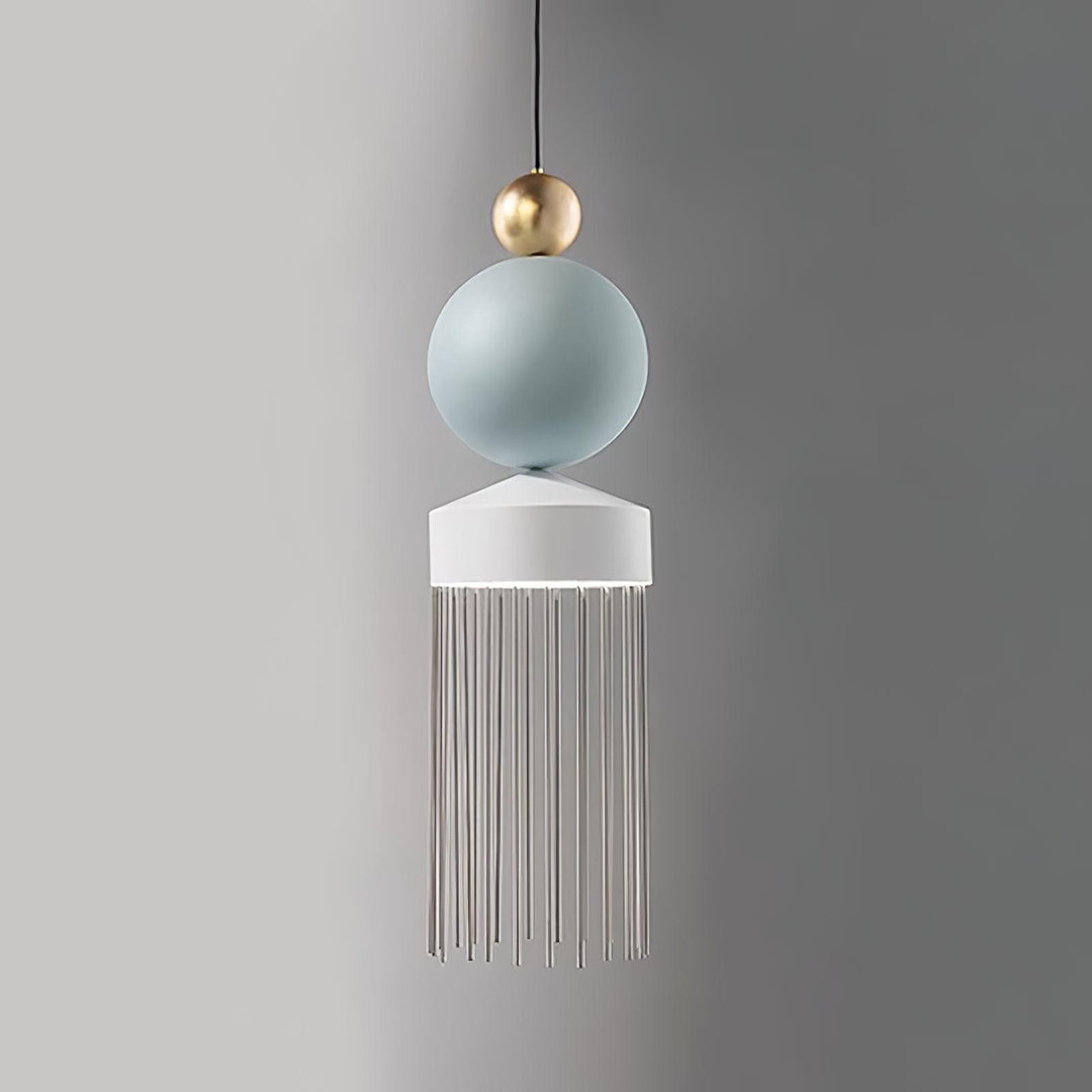 Metal Glass Pendant Light - Vakkerlight