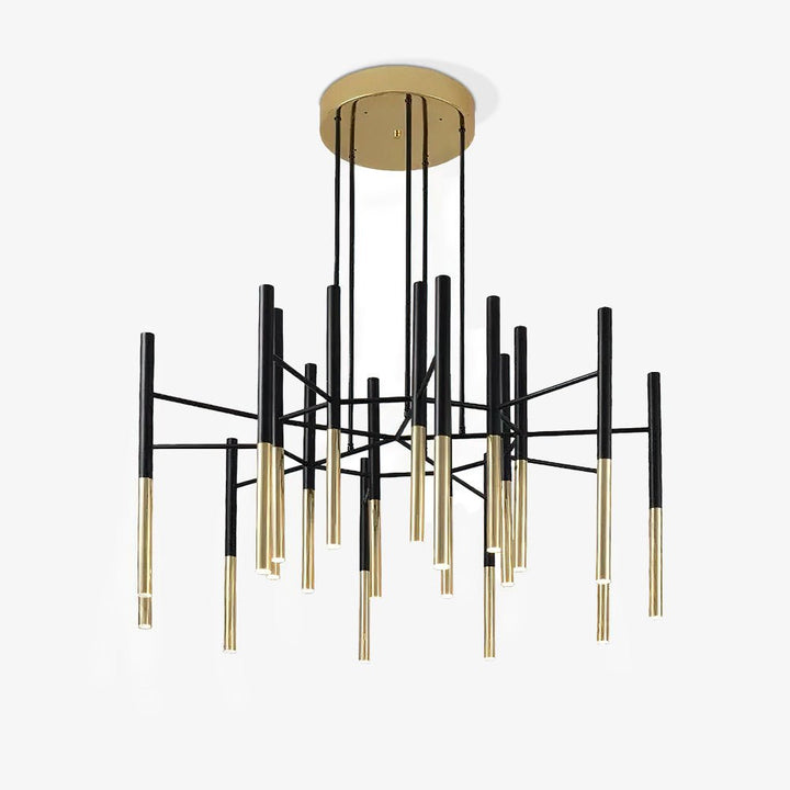 Metal Tubular Chandelier - Vakkerlight