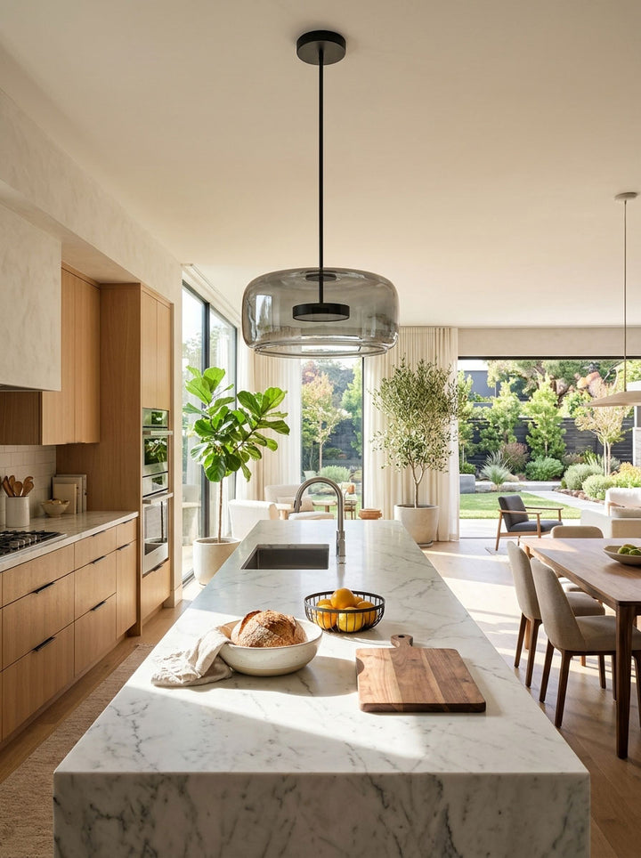 Metro Sphere Glass Pendant Lamp