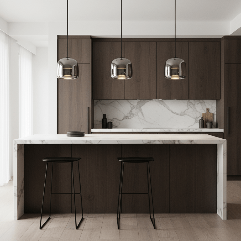 Metro Sphere Glass Pendant Lamp - Vakkerlight