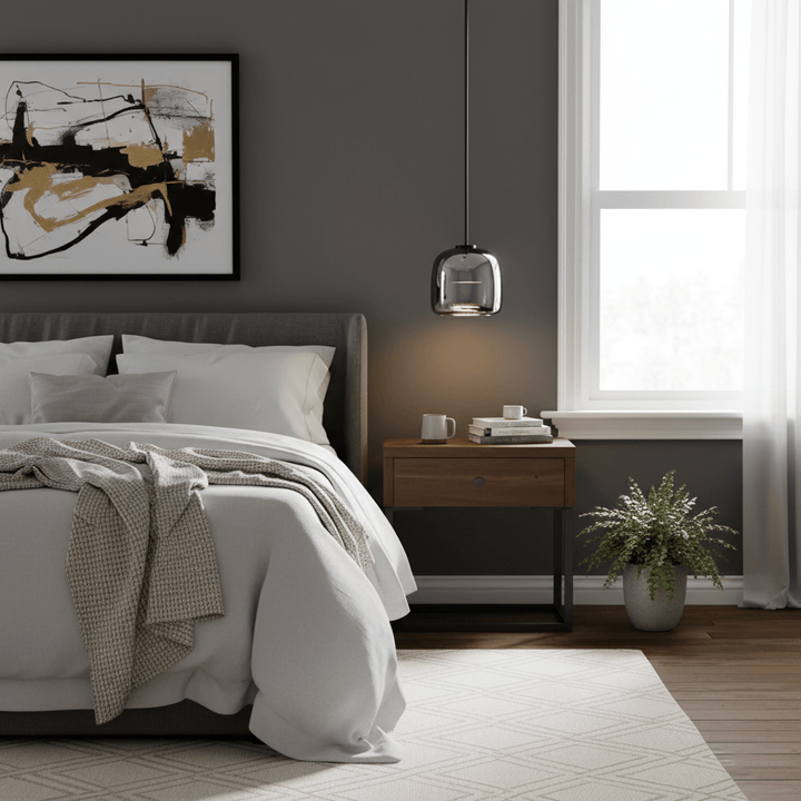 Metro Sphere Glass Pendant Lamp - Vakkerlight