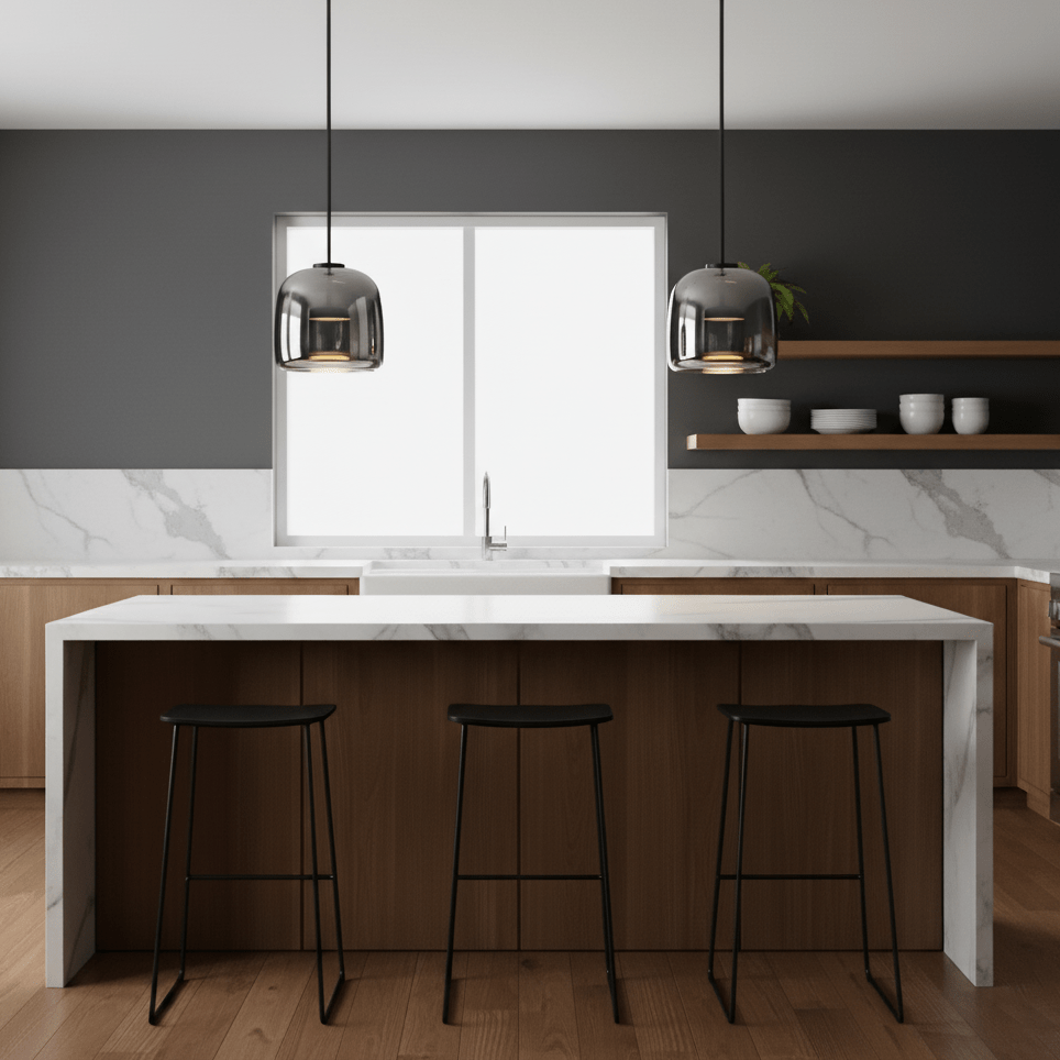 Metro Sphere Glass Pendant Lamp - Vakkerlight