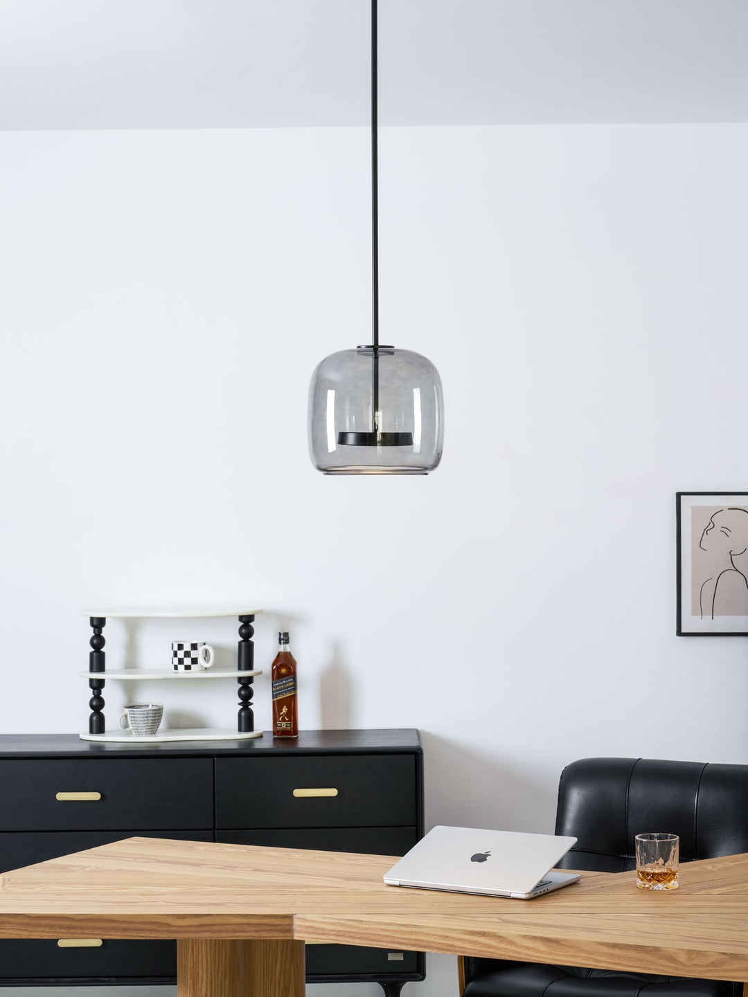 Metro Sphere Glass Pendant Lamp - Vakkerlight