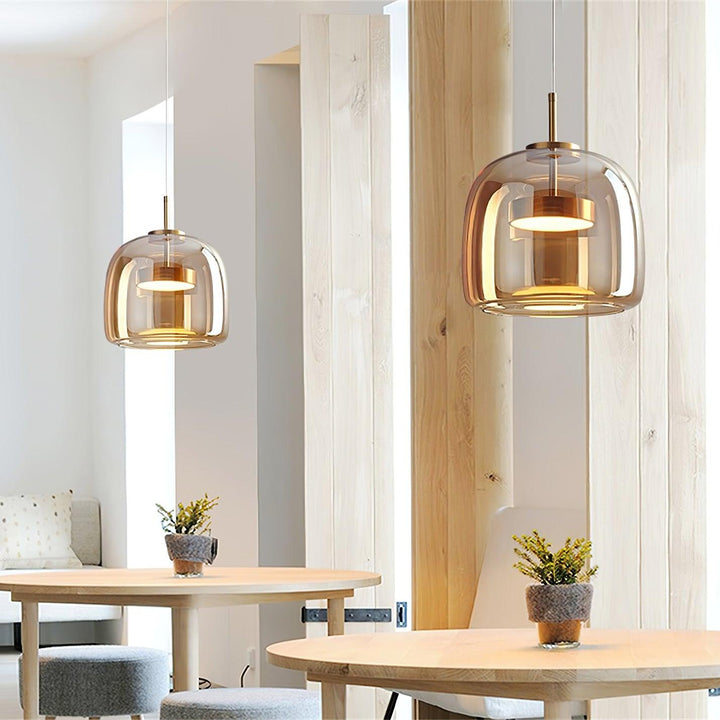 Metro Sphere Glass Pendant Lamp - Vakkerlight