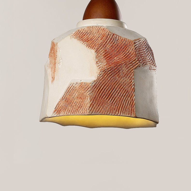 Microcement Textured Pendant Light - Vakkerlight