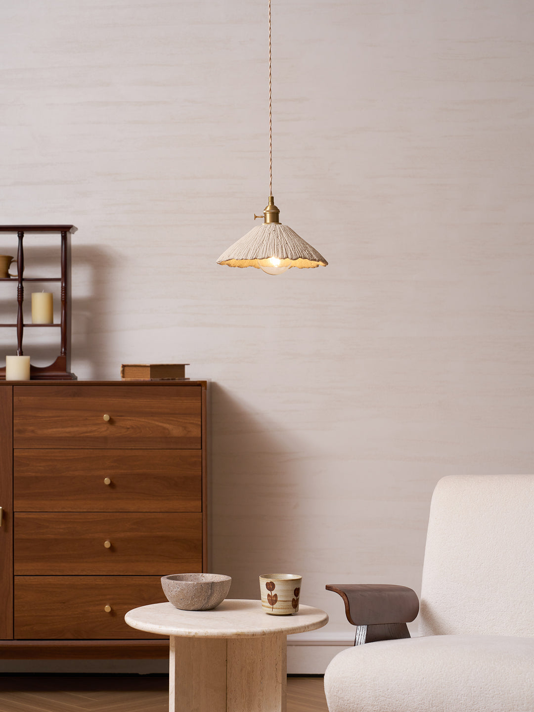 مصباح قلادة ميكروسيمنت