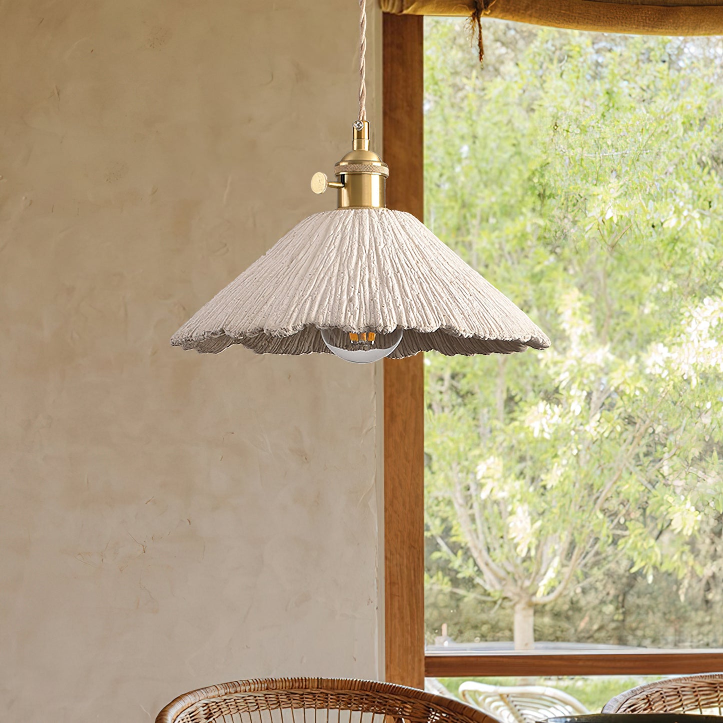 Microcement Pendant Lamp