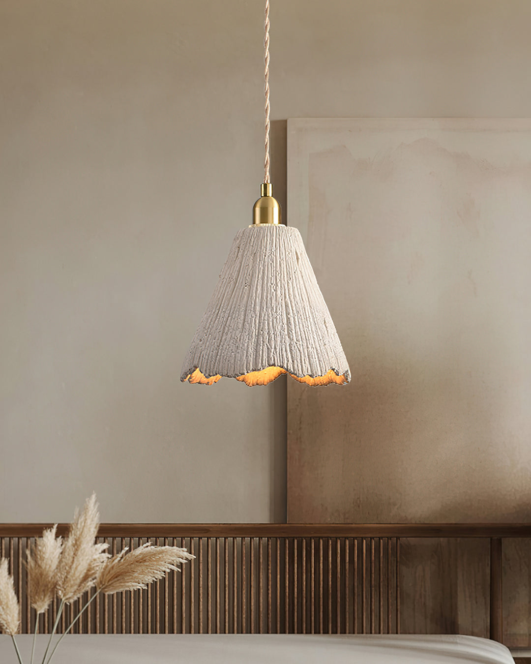 Microcement Pendant Lamp