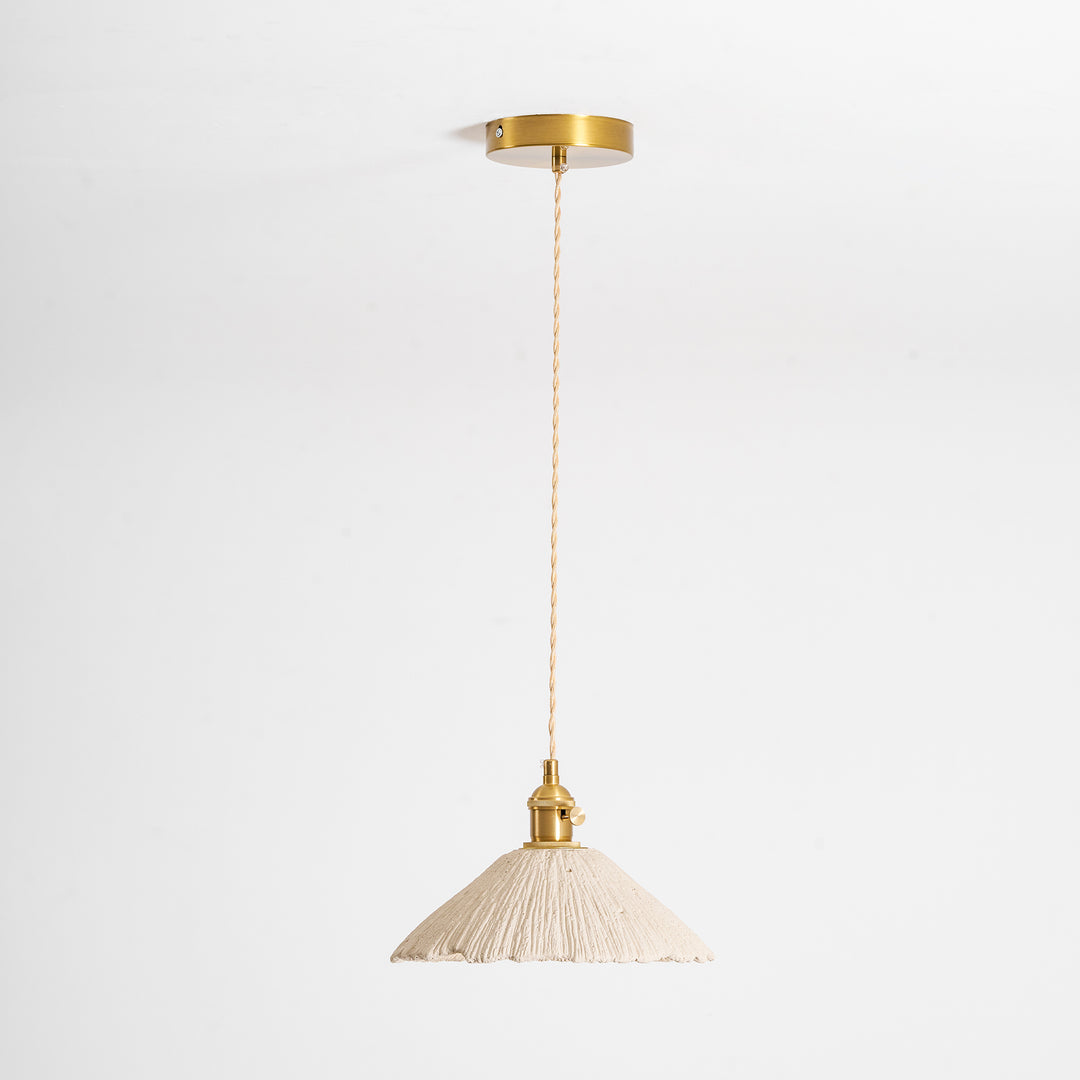 Microcement Pendant Lamp - Vakkerlight