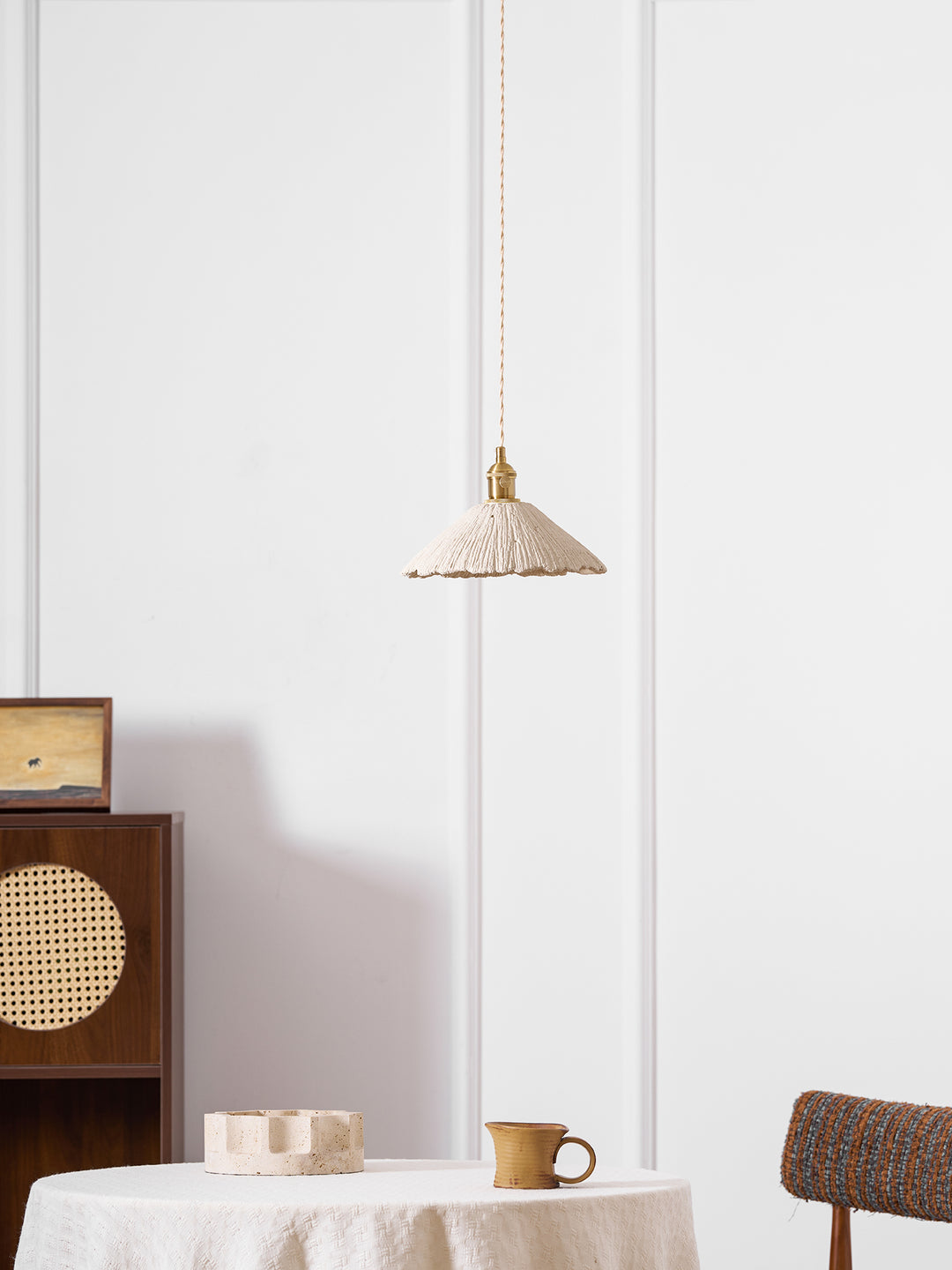 Microcement Pendant Lamp - Vakkerlight