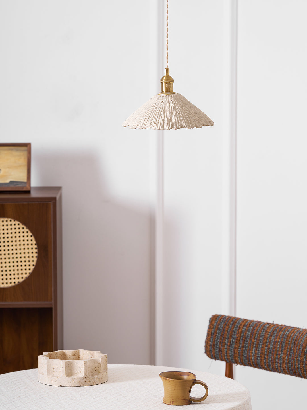 Microcement Pendant Lamp - Vakkerlight