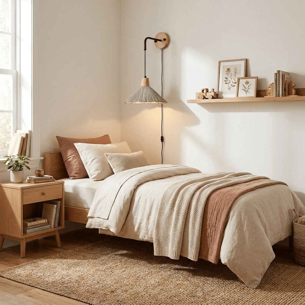 Microcement Plug - in Wall Lamp - Vakkerlight