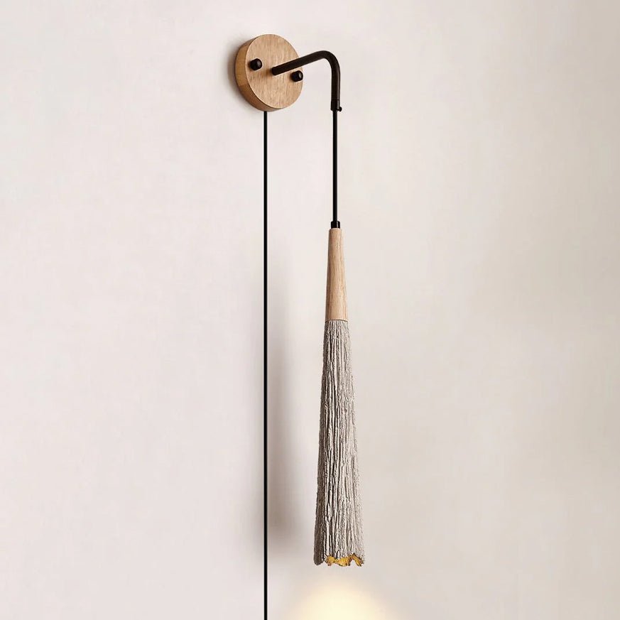 Microcement Plug - in Wall Lamp - Vakkerlight