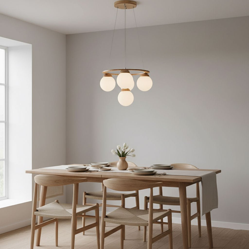 Miira Wood Chandelier - Vakkerlight