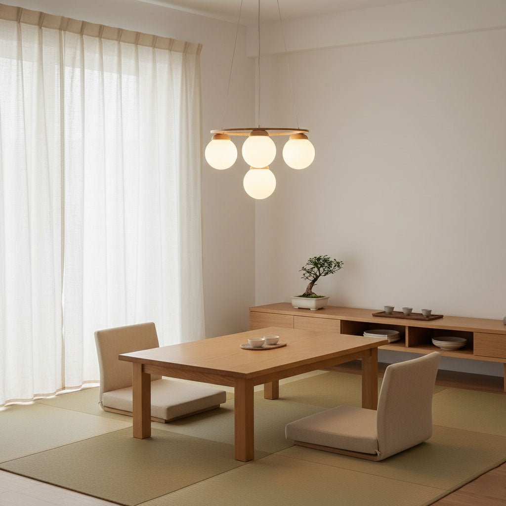 Miira Wood Chandelier - Vakkerlight