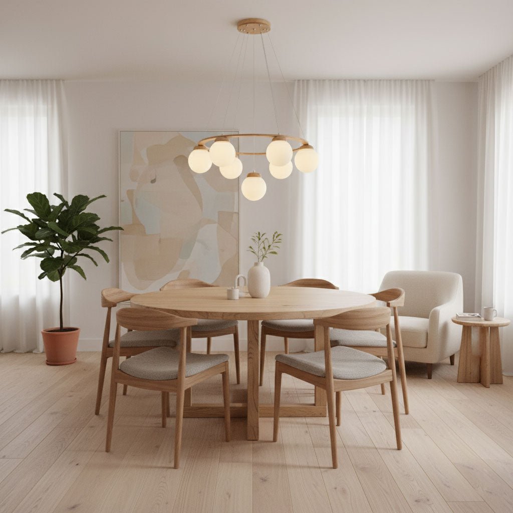Miira Wood Chandelier - Vakkerlight