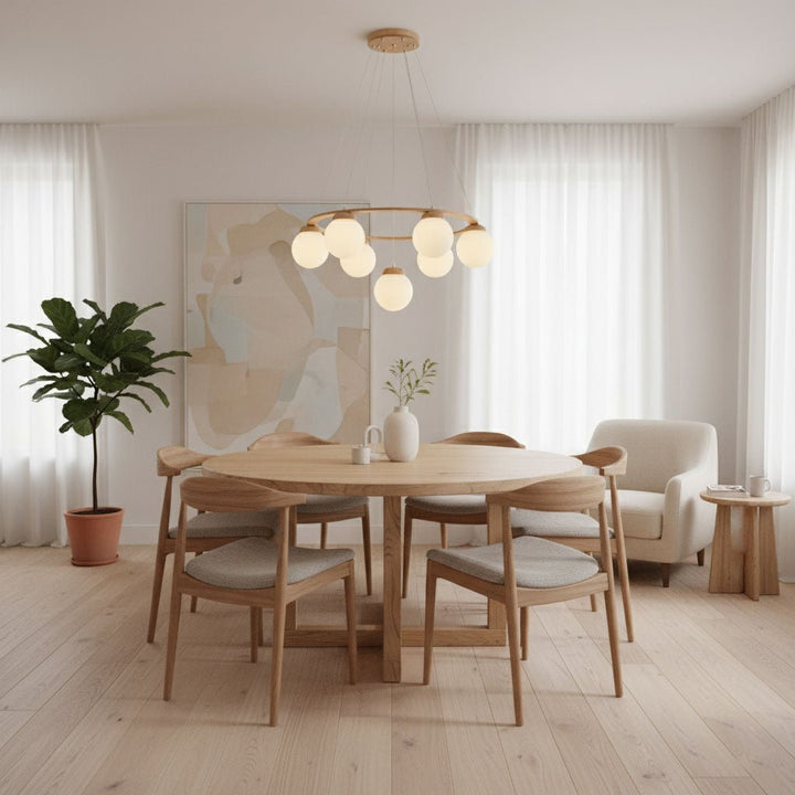 Miira Wood Chandelier - Vakkerlight