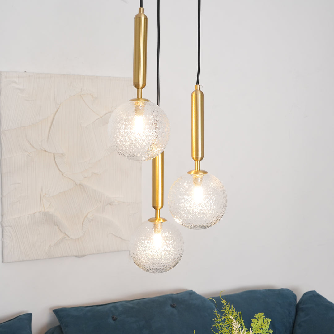 Miira Brass Pendant Light