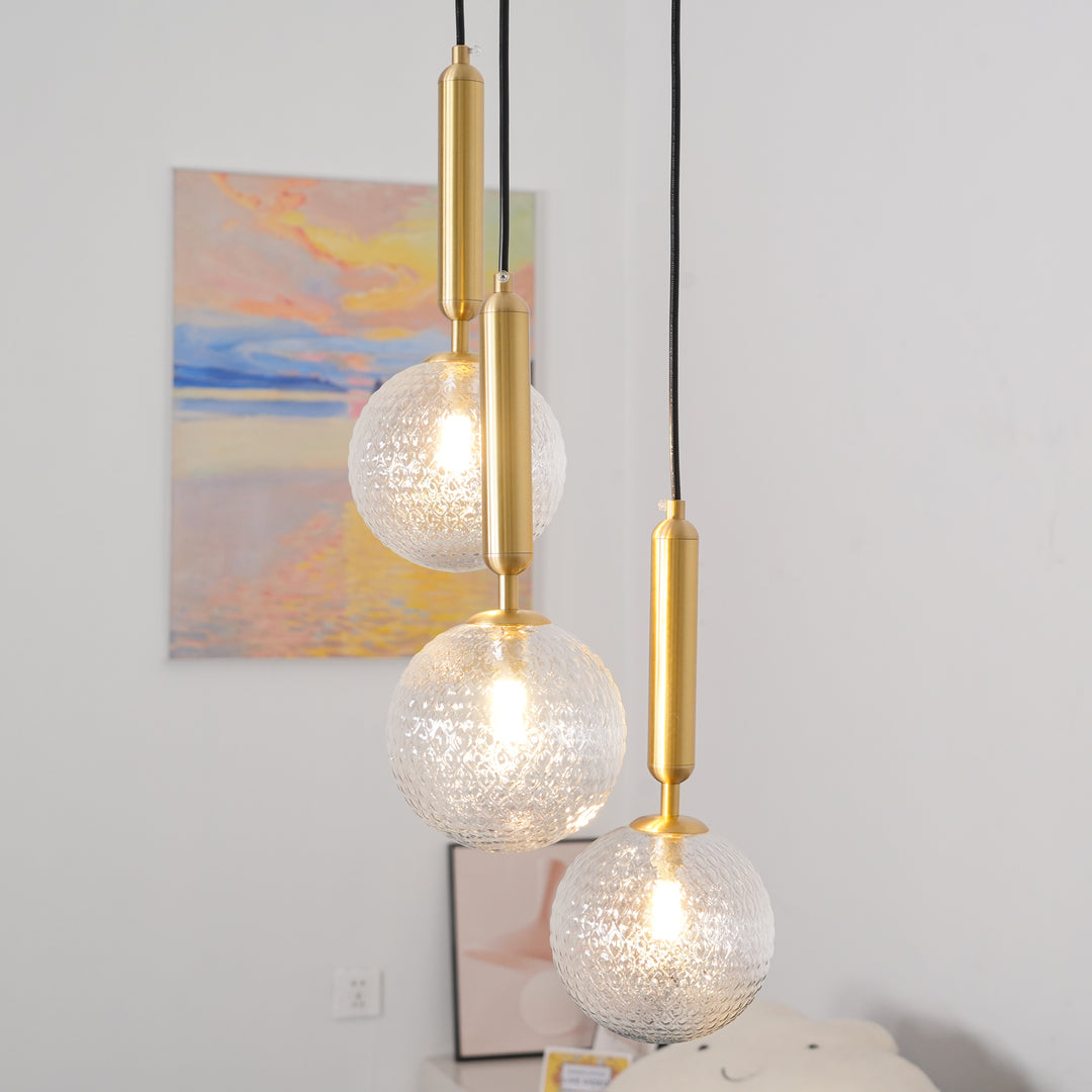 Miira Brass Pendant Light