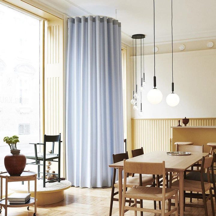 Scandiluxe Brass Pendant Swag Light - Vakkerlight