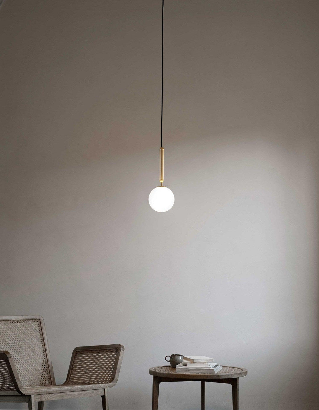 Scandiluxe Brass Pendant Swag Light - Vakkerlight