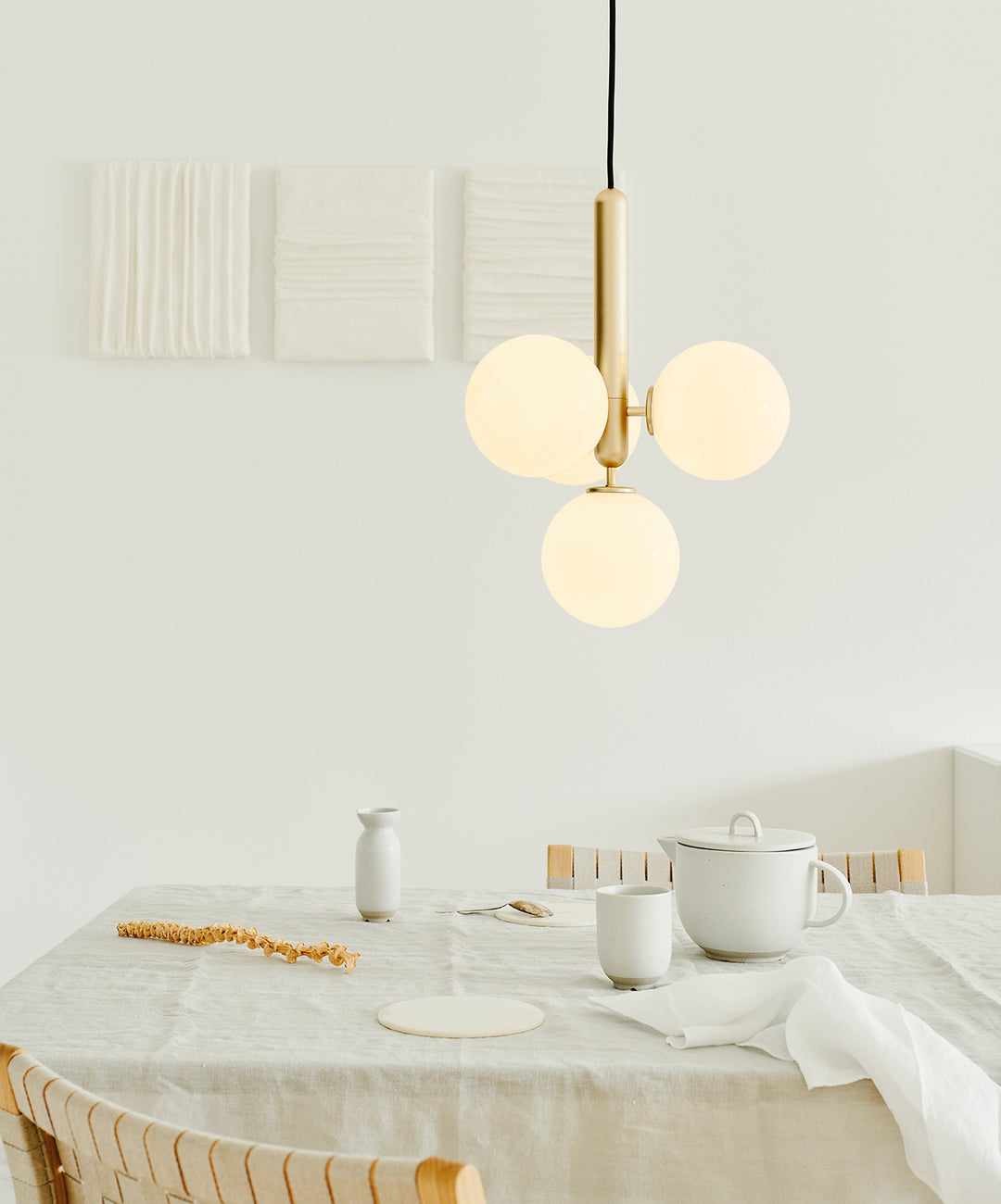 Miira Brass Pendant Light