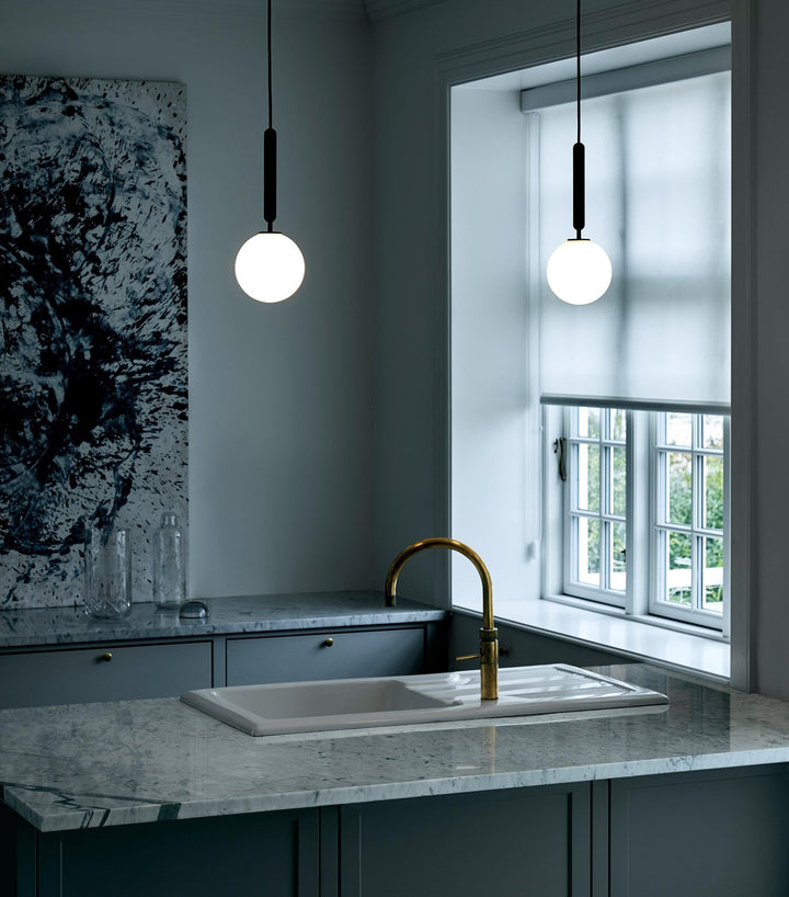 Scandiluxe Brass Pendant Swag Light - Vakkerlight