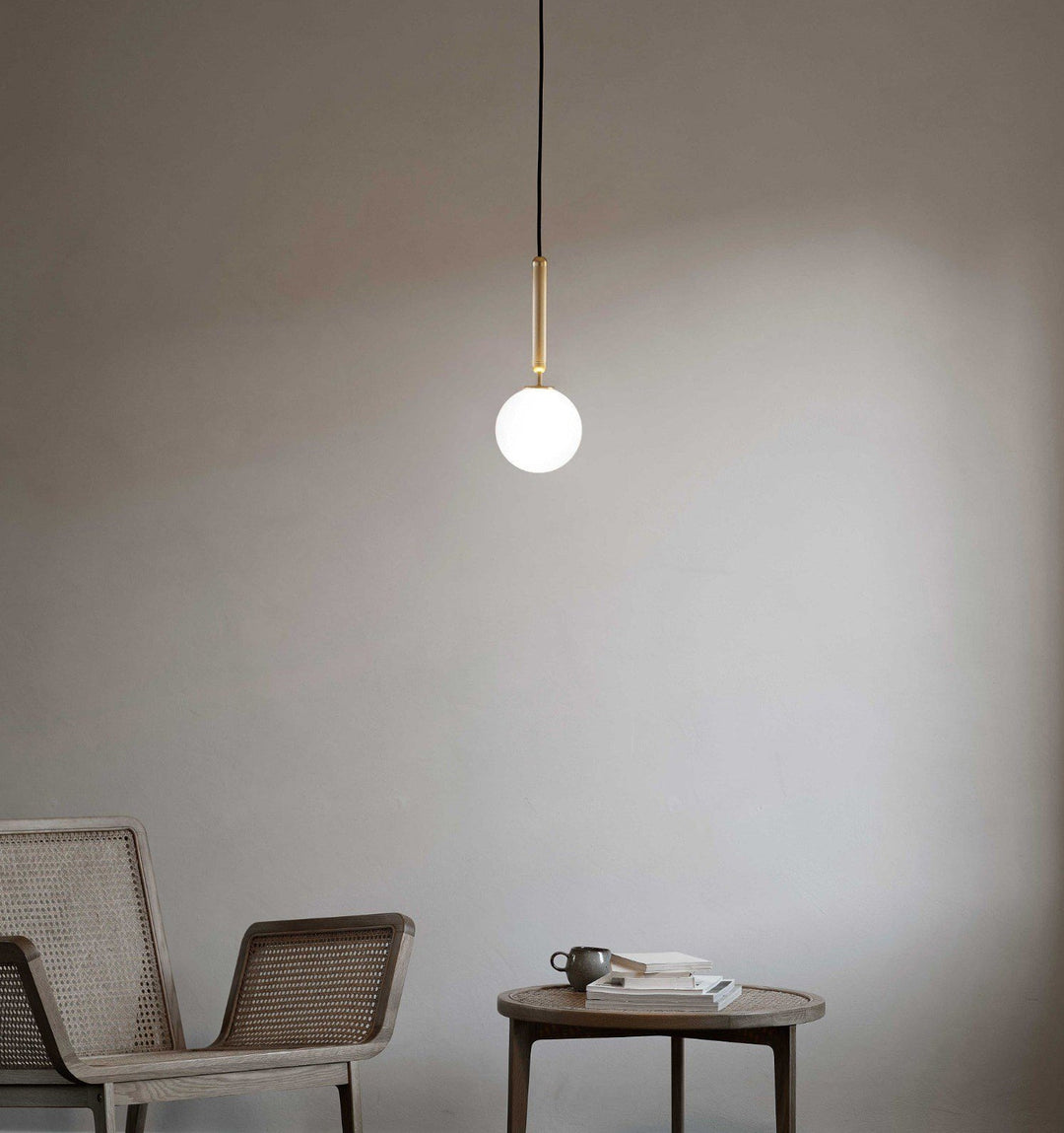 Scandiluxe Brass Pendant Swag Light - Vakkerlight