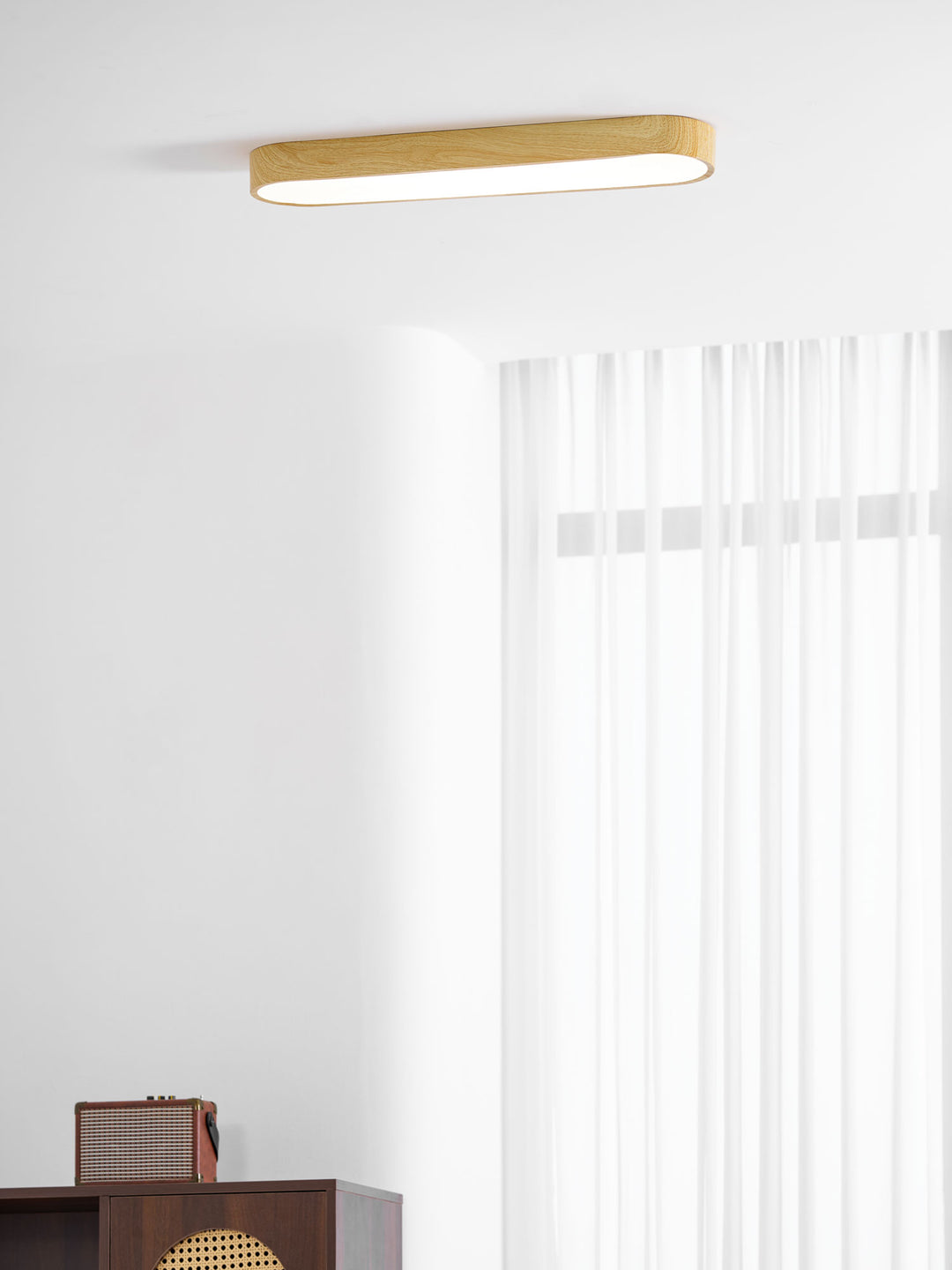Mila Round Flush Mount Ceiling Lamp - Vakkerlight