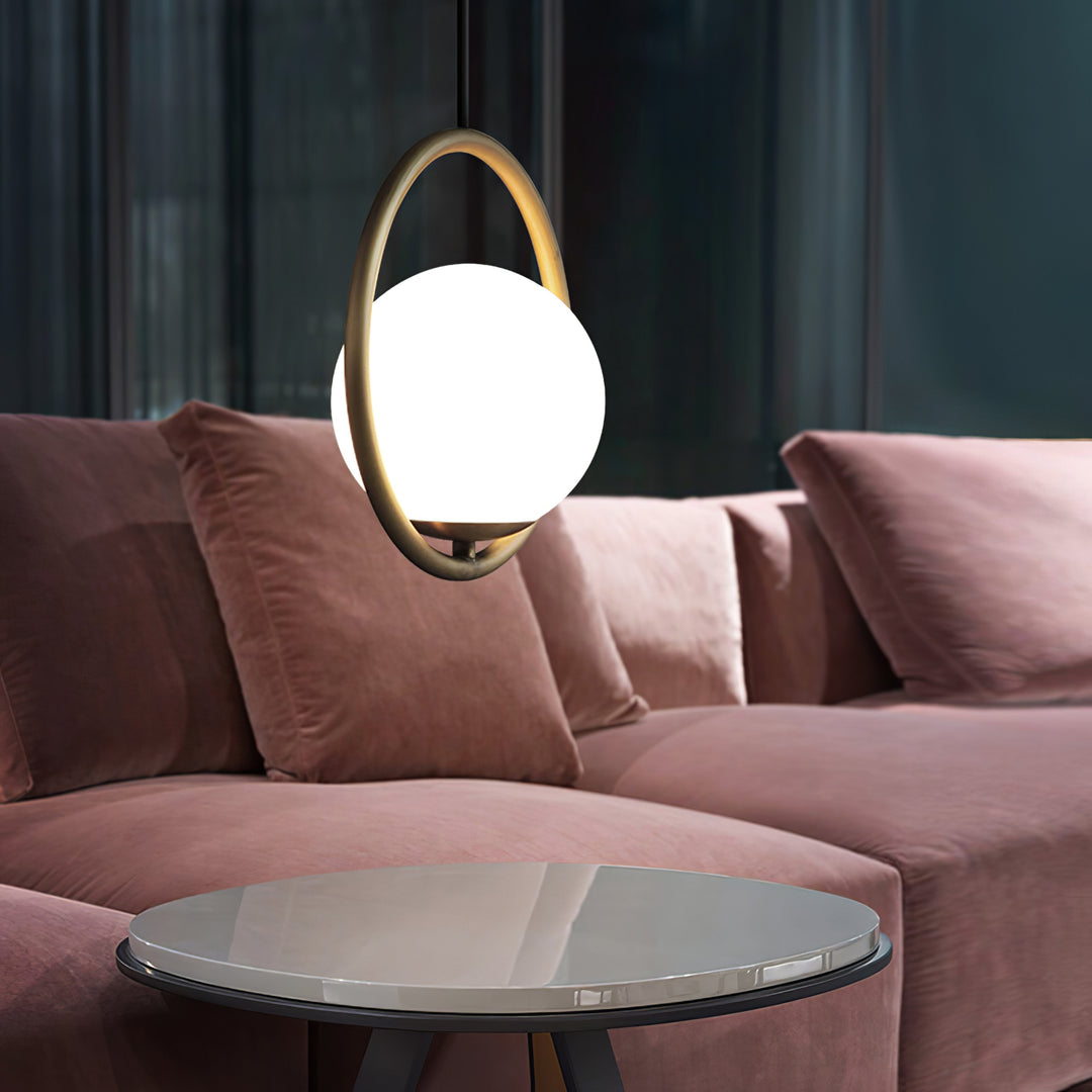 Mila Brass Pendant Swag Light - Vakkerlight