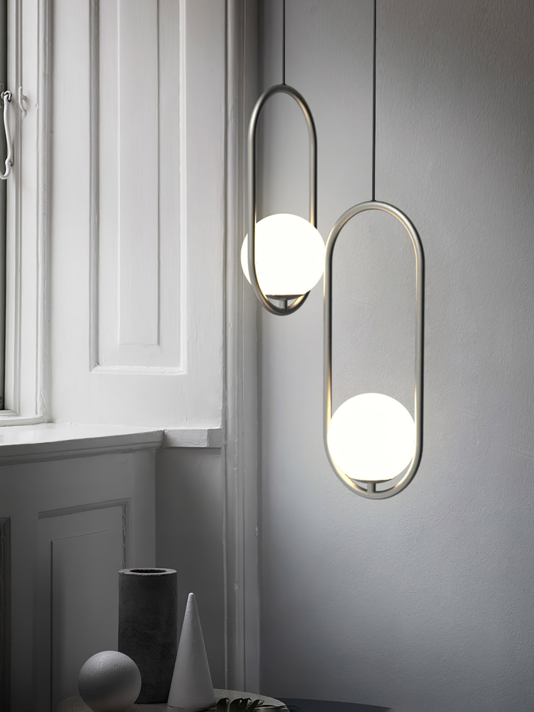 Mila Brass Pendant Swag Light - Vakkerlight